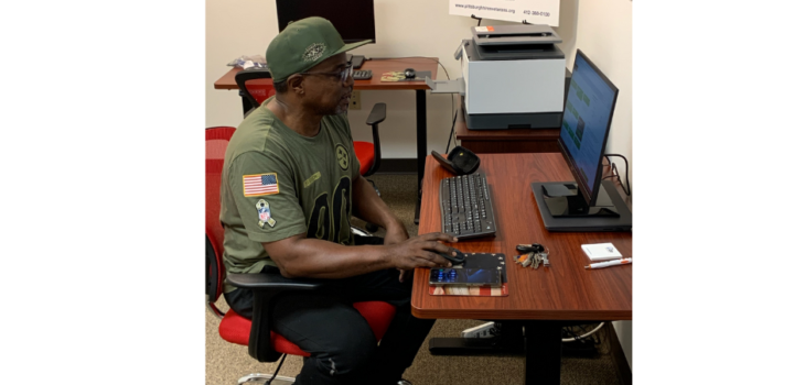 PHV Office - Computers for veterans to use